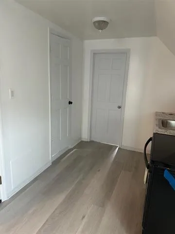 a view of empty room