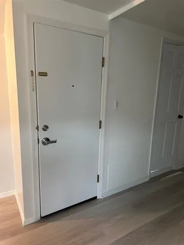 a view of a small space