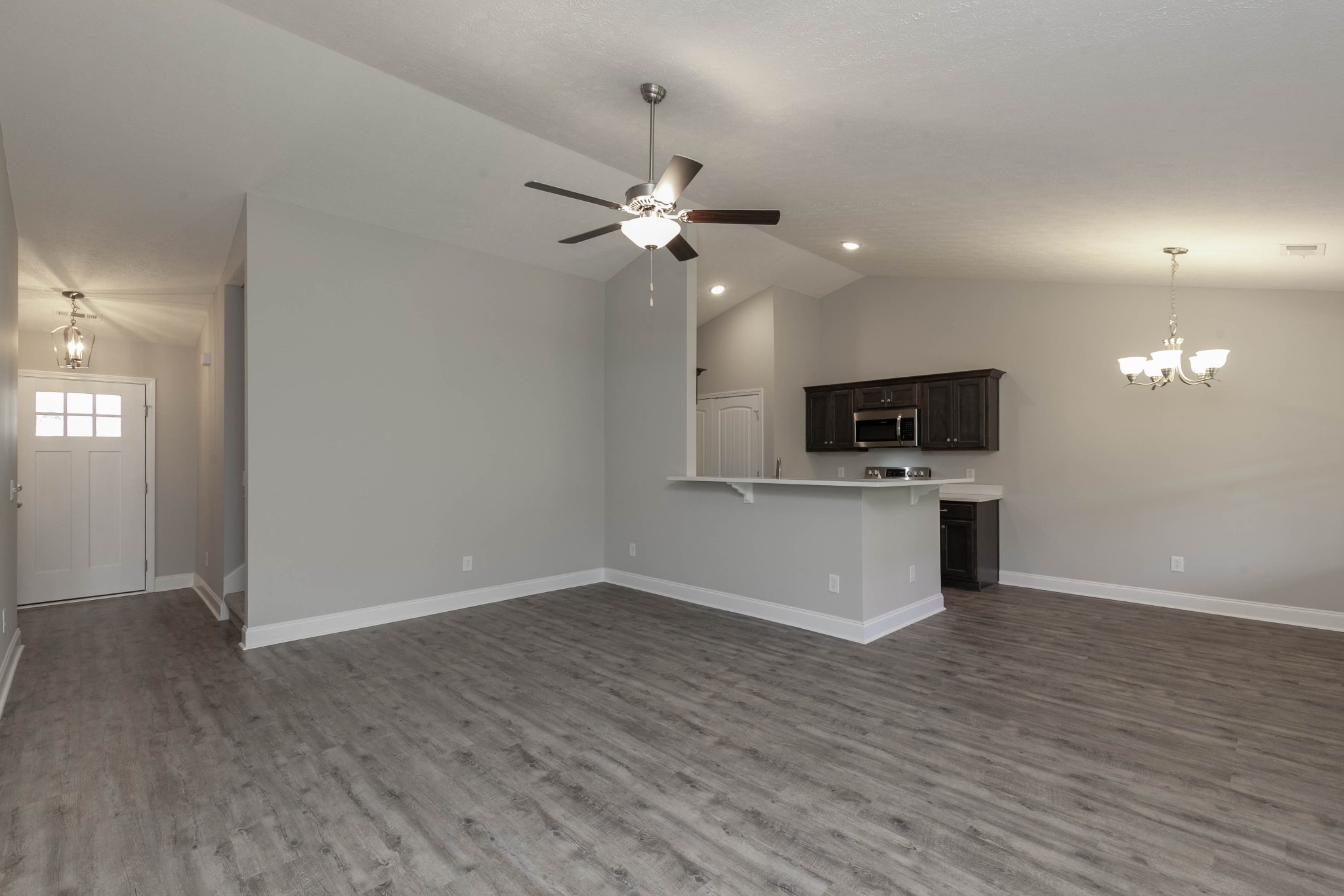 466 Golf Club Lane Springfield, TN 37172 - Photo 5 of 14 a view of kitchen with microwave and window