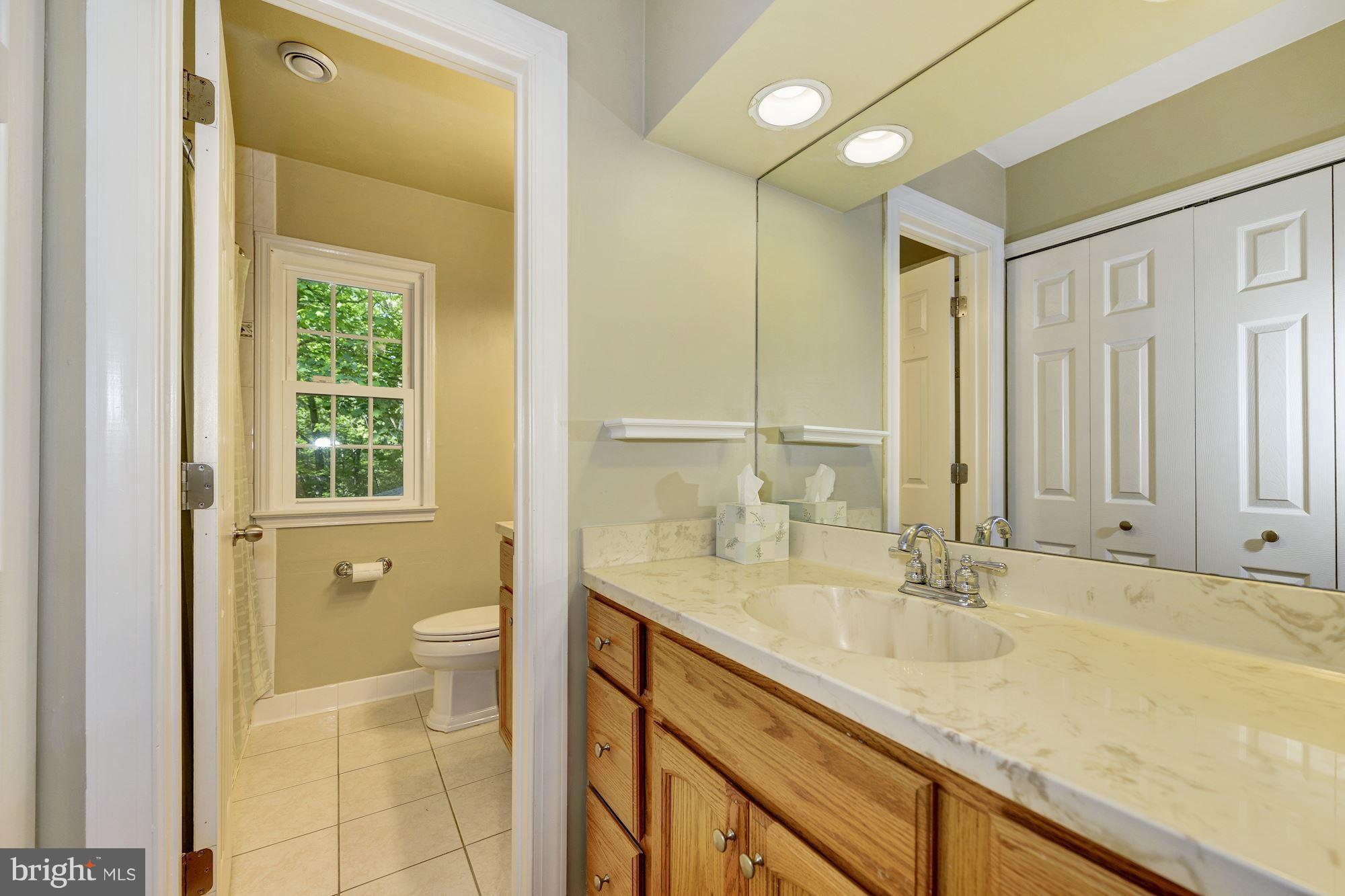 11603 Clipstone Lane Reston, VA 20191 - Photo 21 of 30 Updated Hall Full Bath w/ 2 Sinks