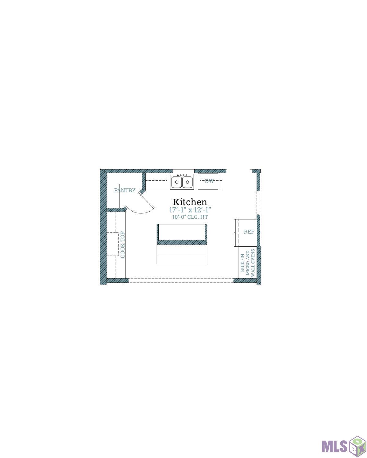 Gourmet Kitchen Layout