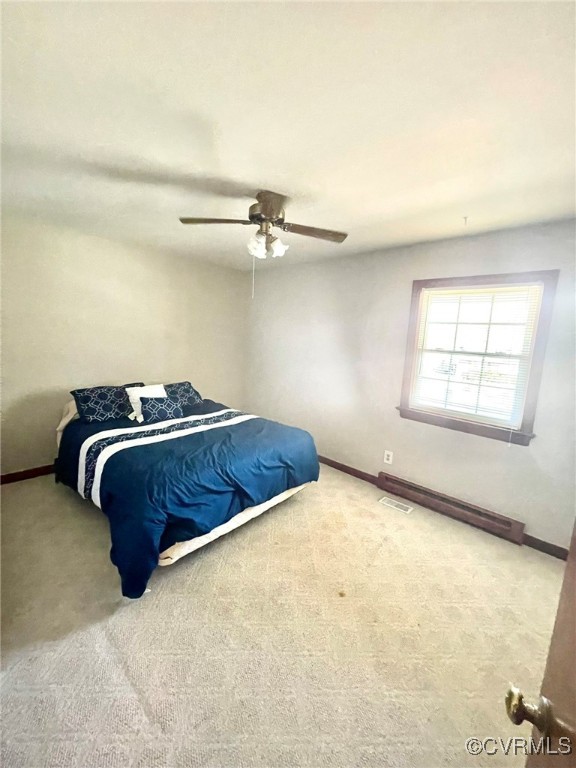2930 Delfin Road Midlothian, VA 23112 - Photo 10 of 17 Carpeted bedroom featuring a ceiling fan
