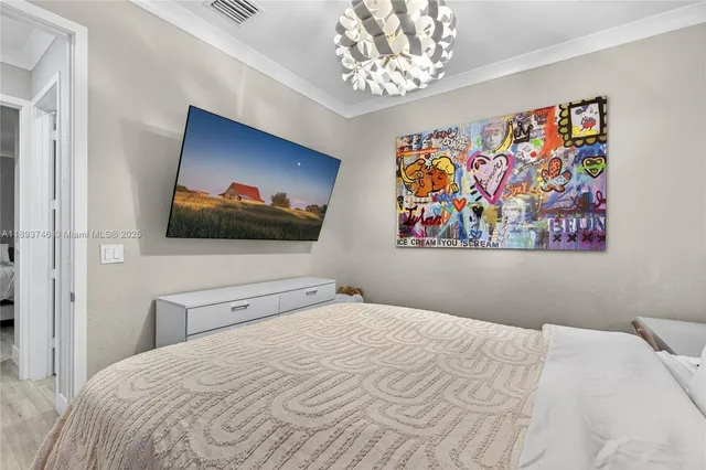 a view of a swimming pool with a yard