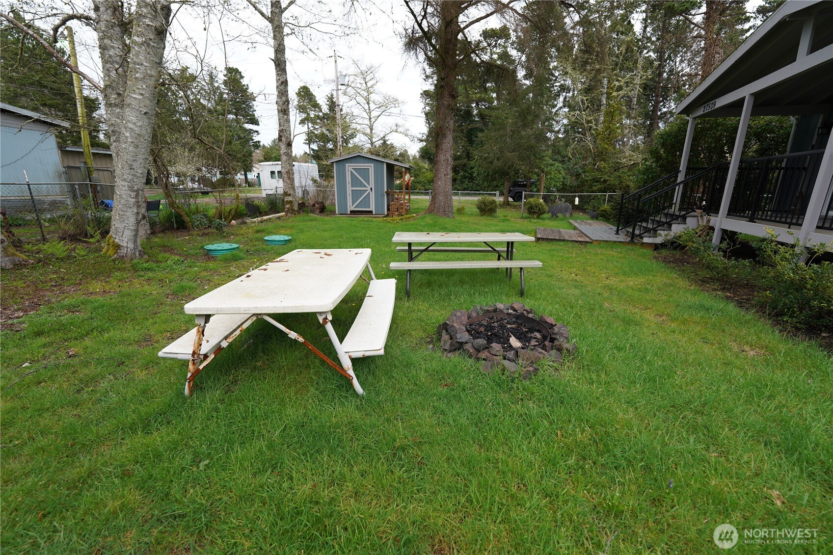 27509 Q Lane Ocean Park, WA 98640 - Photo 18 of 20 a house view with a sitting space and garden