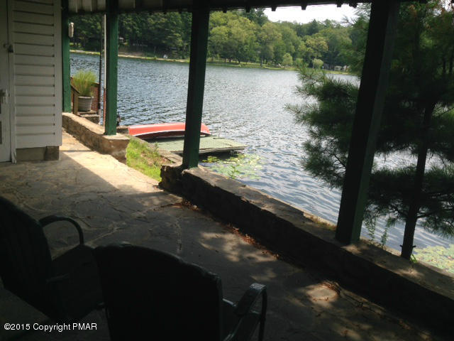 258 Echo Road Saylorsburg, PA 18353 - Photo 2 of 11 a view of a lake from a balcony