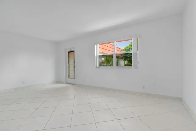 a view of a small space