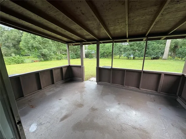 a view of wooden floor