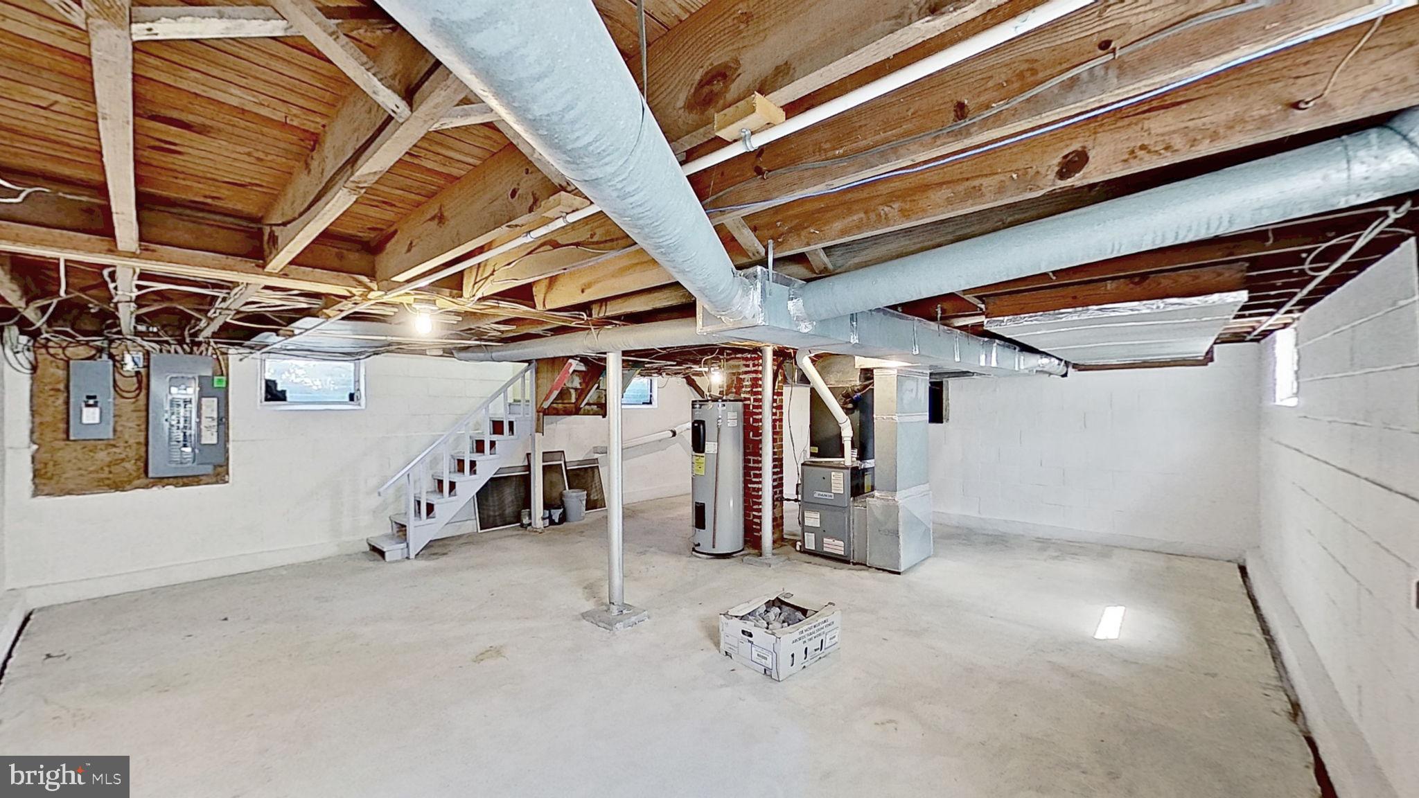 405 Union Street Milton, DE 19968 - Photo 53 of 83 Spacious unfinished basement awaits ideas.