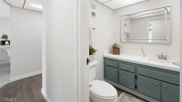 a view of a city with tall buildings