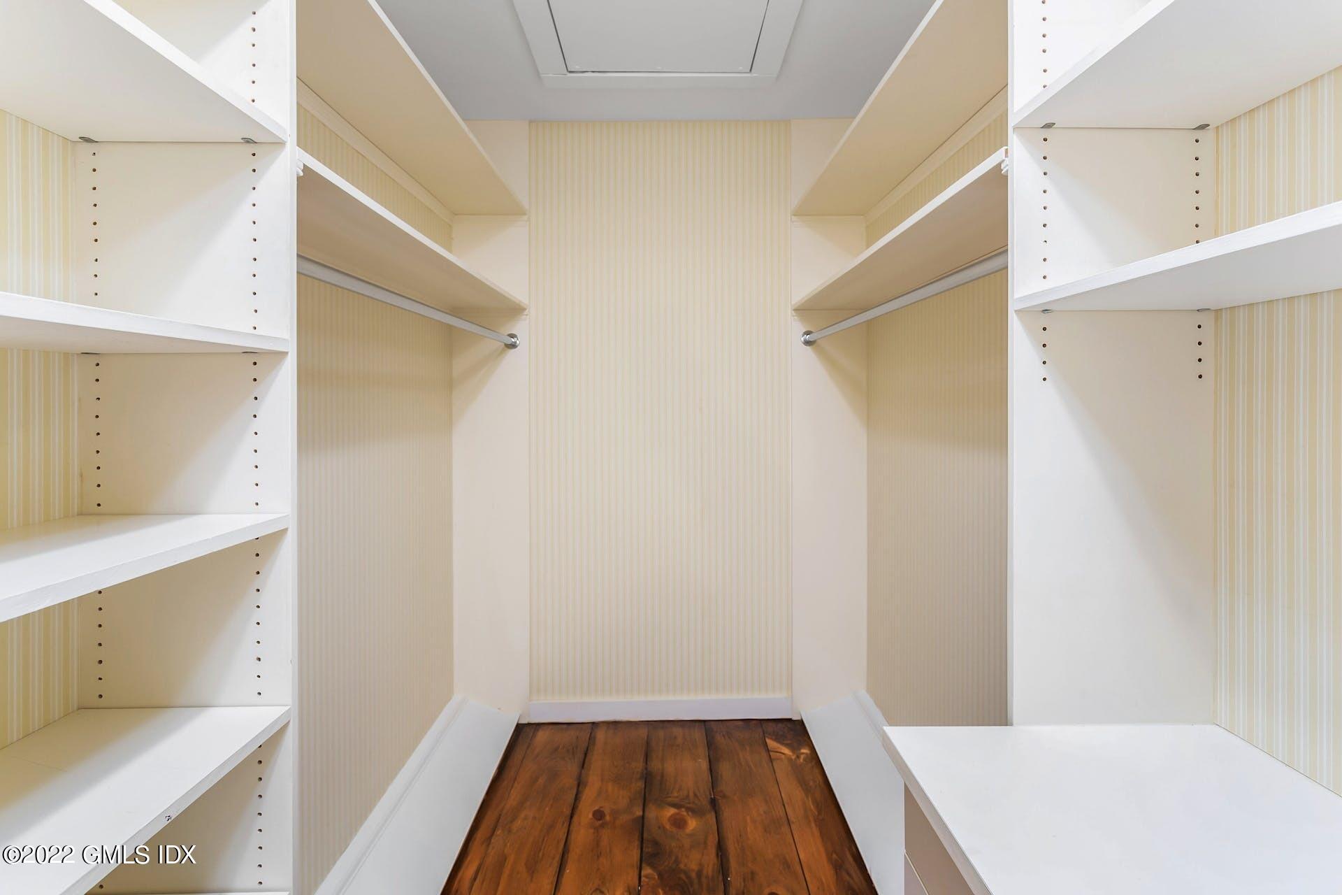 603 Steamboat Road, Unit 6 Greenwich, CT 06830 - Photo 24 of 40 a view of small space with empty racks