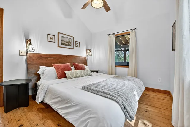 a view of a chairs and table in a patio