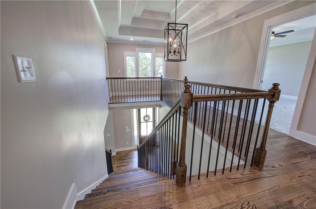 10 Dove Pointe Euharlee, GA 30145 - Photo 31 of 61 a view of entryway and hall with wooden floor