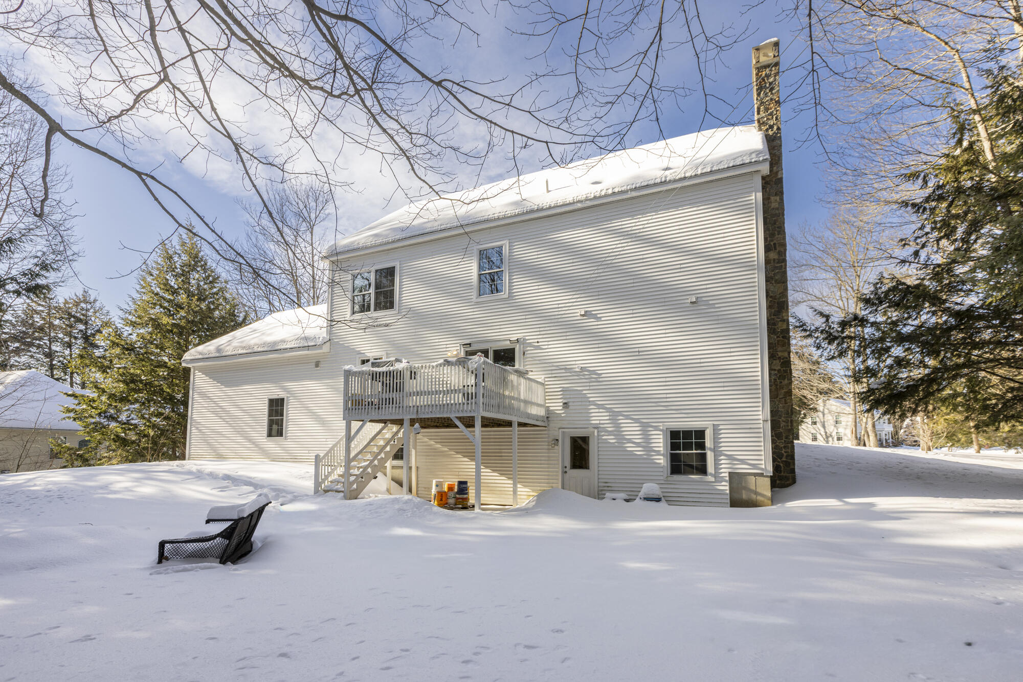3 Trapper John Road Scarborough, ME 04074 - Photo 44 of 55 Rear of house