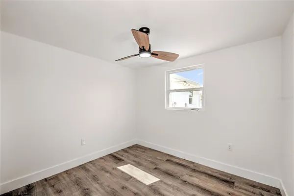 a view of wooden floor in a room
