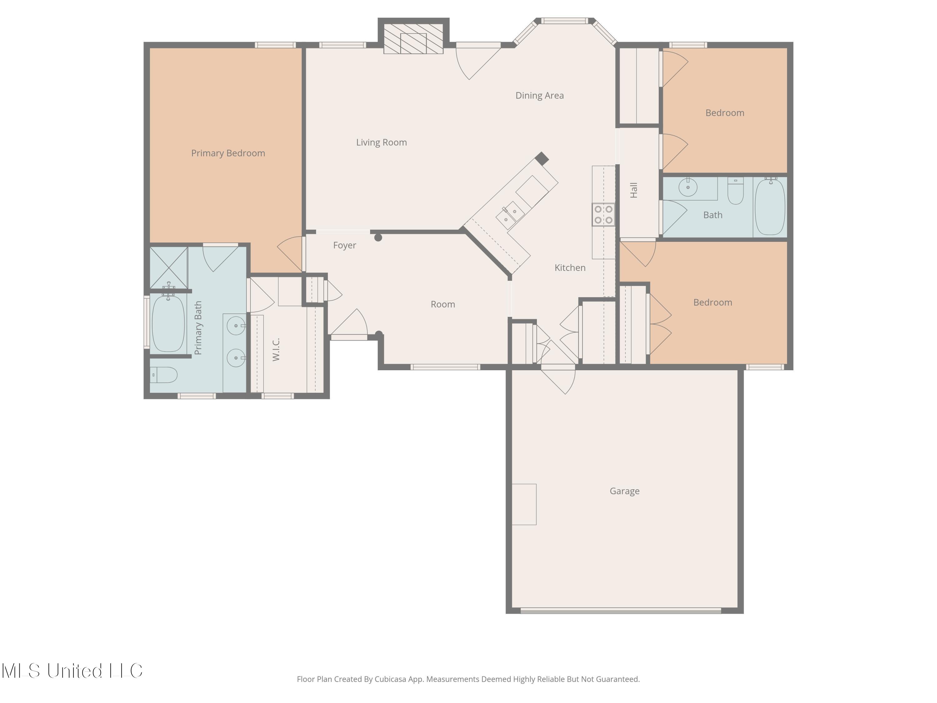5841 Blocker Street Olive Branch, MS 38654 - Photo 17 of 17 2-Floorplan_2