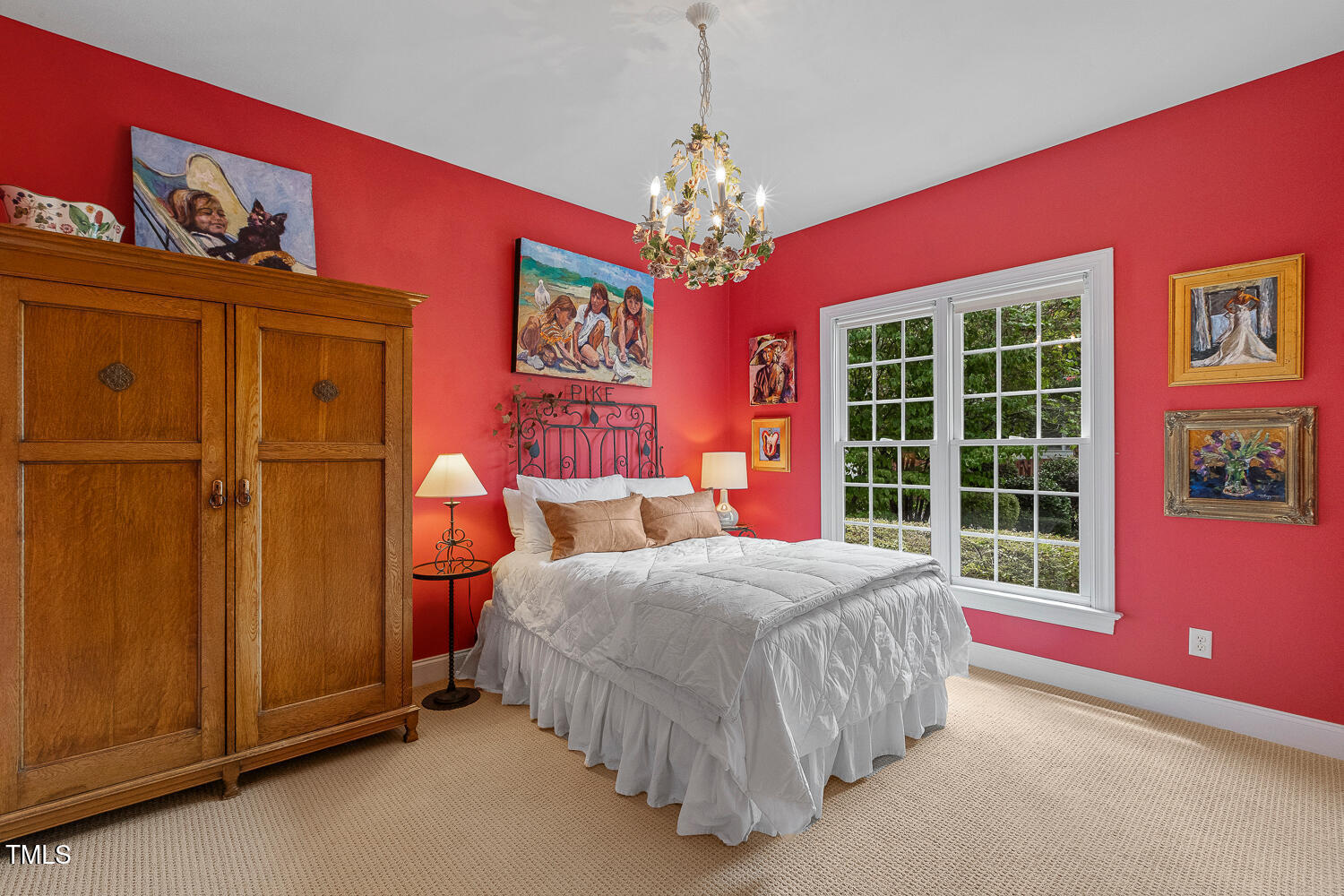 500 Potomac Grove Place Cary, NC 27519 - Photo 45 of 77 a bedroom with a bed and a window