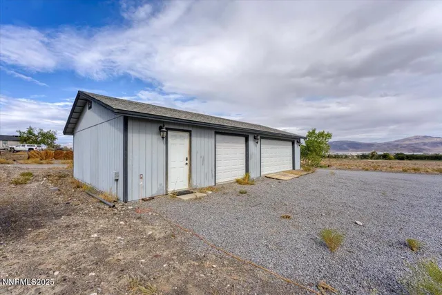 a view of beach and mountain
