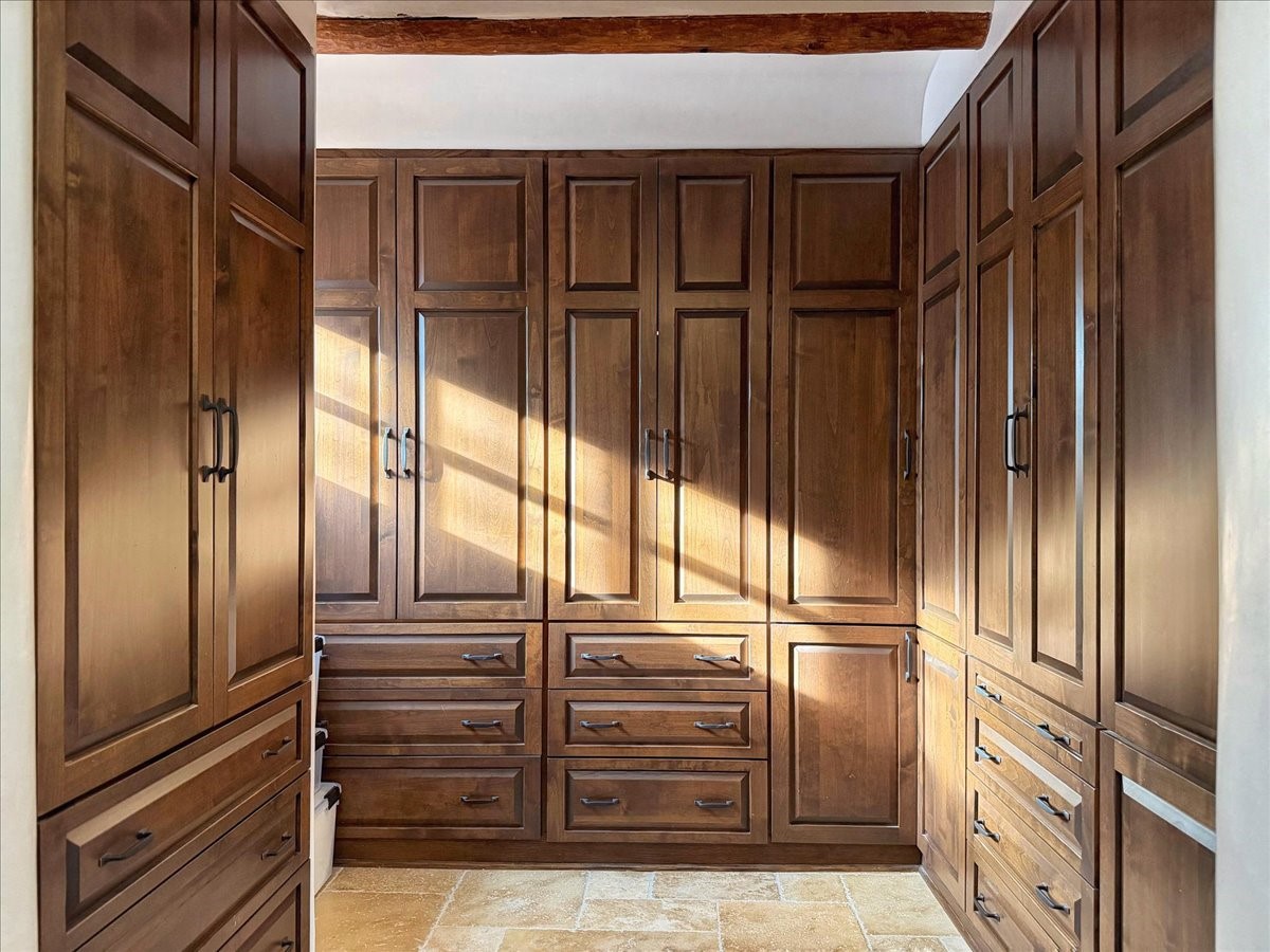1433 Upper Canyon Road Santa Fe, NM 87501 - Photo 29 of 57 Owner's Suite Walk-In Closet