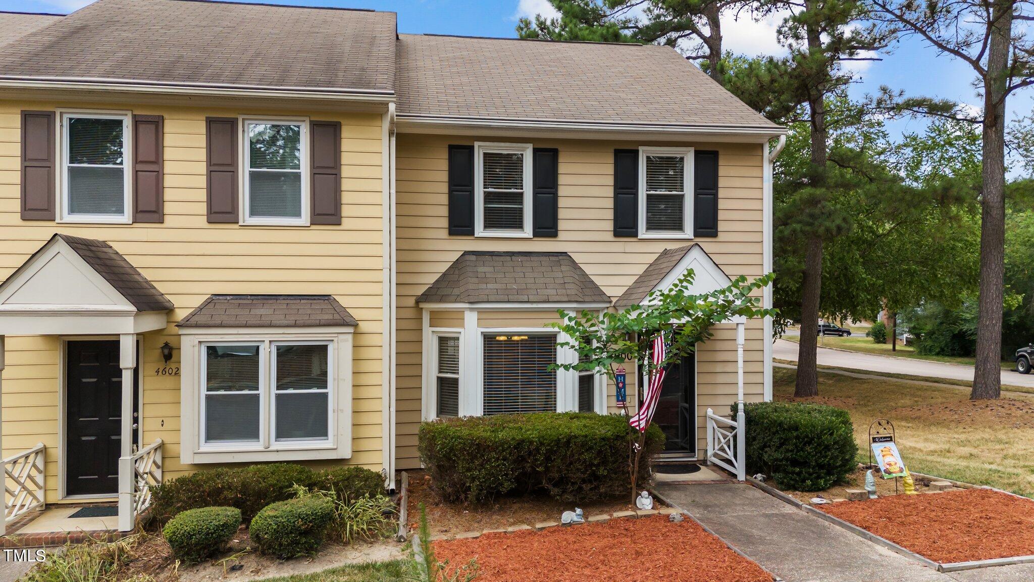 4600 Jacqueline Lane Raleigh, NC 27616 - Photo 1 of 34 a front view of a house with garden