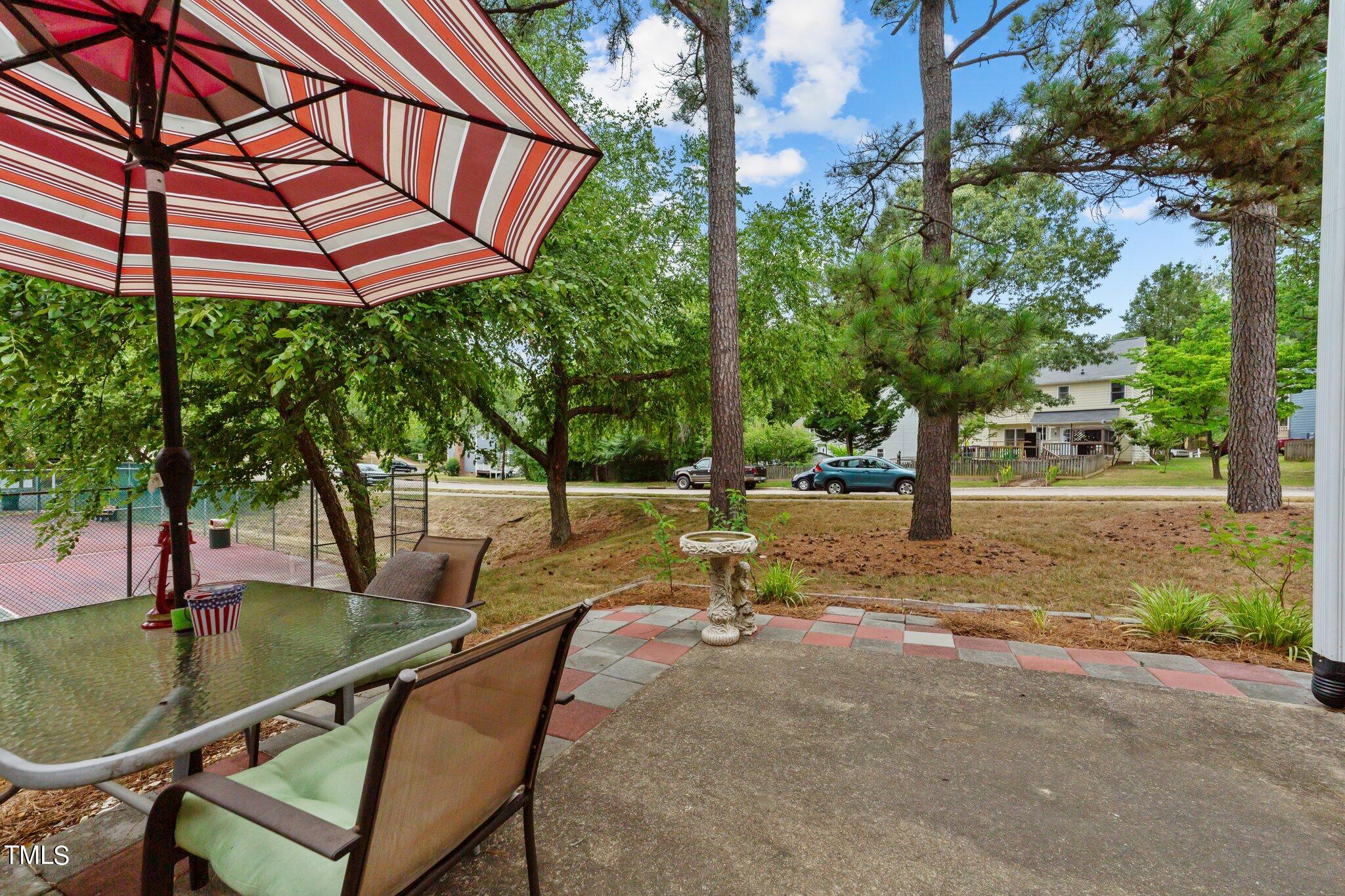 4600 Jacqueline Lane Raleigh, NC 27616 - Photo 29 of 34 a view of a swimming pool with a patio