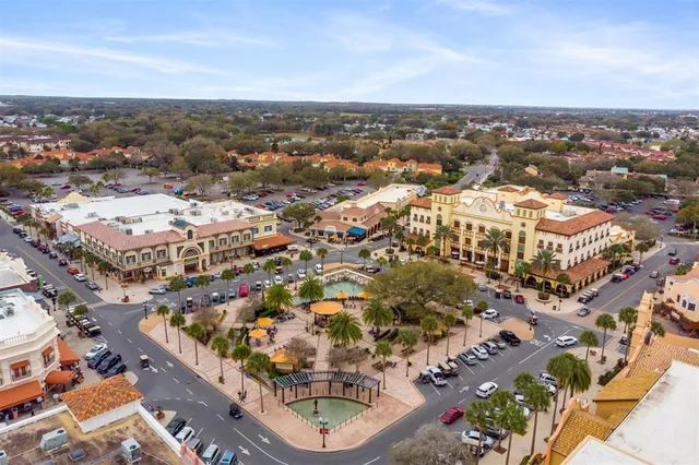 a picture of city and ocean view