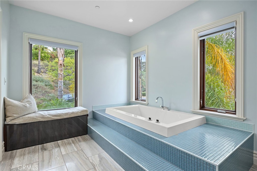 105 Oak Grove Monrovia, CA 91016 - Photo 29 of 46 a bathroom with a bathtub and a sink