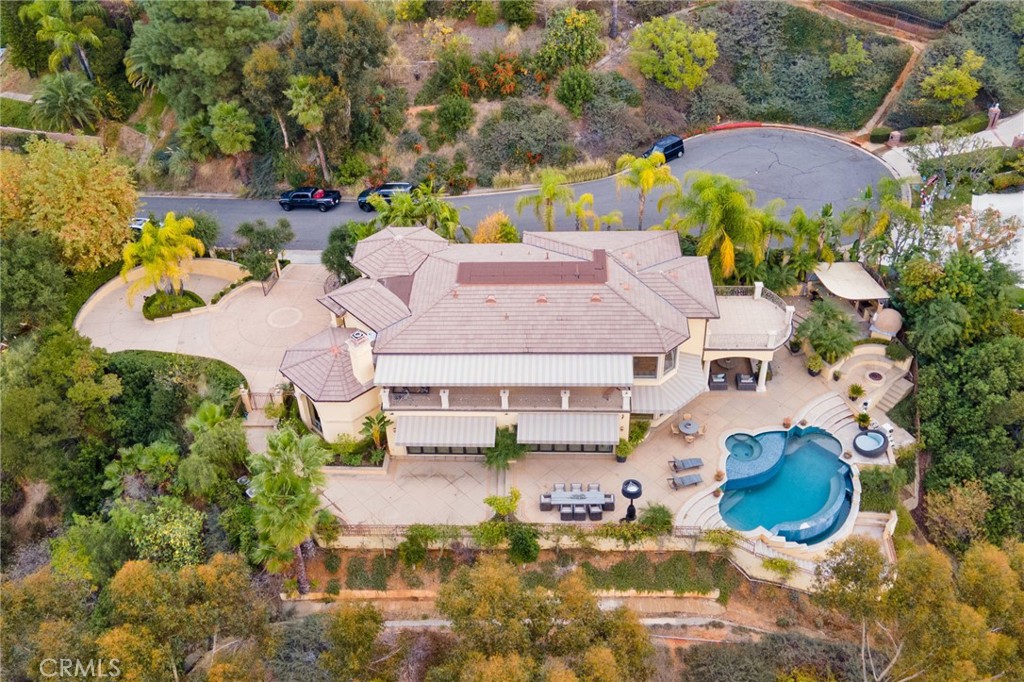 105 Oak Grove Monrovia, CA 91016 - Photo 46 of 46 an aerial view of residential houses with outdoor space