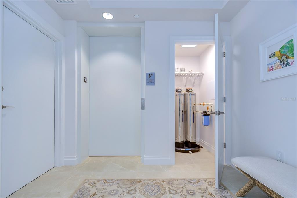 755 Collany Road, Unit 508 St. Petersburg, FL 33715 - Photo 92 of 99 Private Foyer and Pelican water system