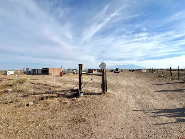 a view of a terrace with a bench