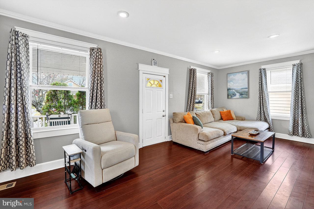 512 Spruce Street Delanco, NJ 08075 - Photo 6 of 24 a living room with furniture or window and a wooden floor