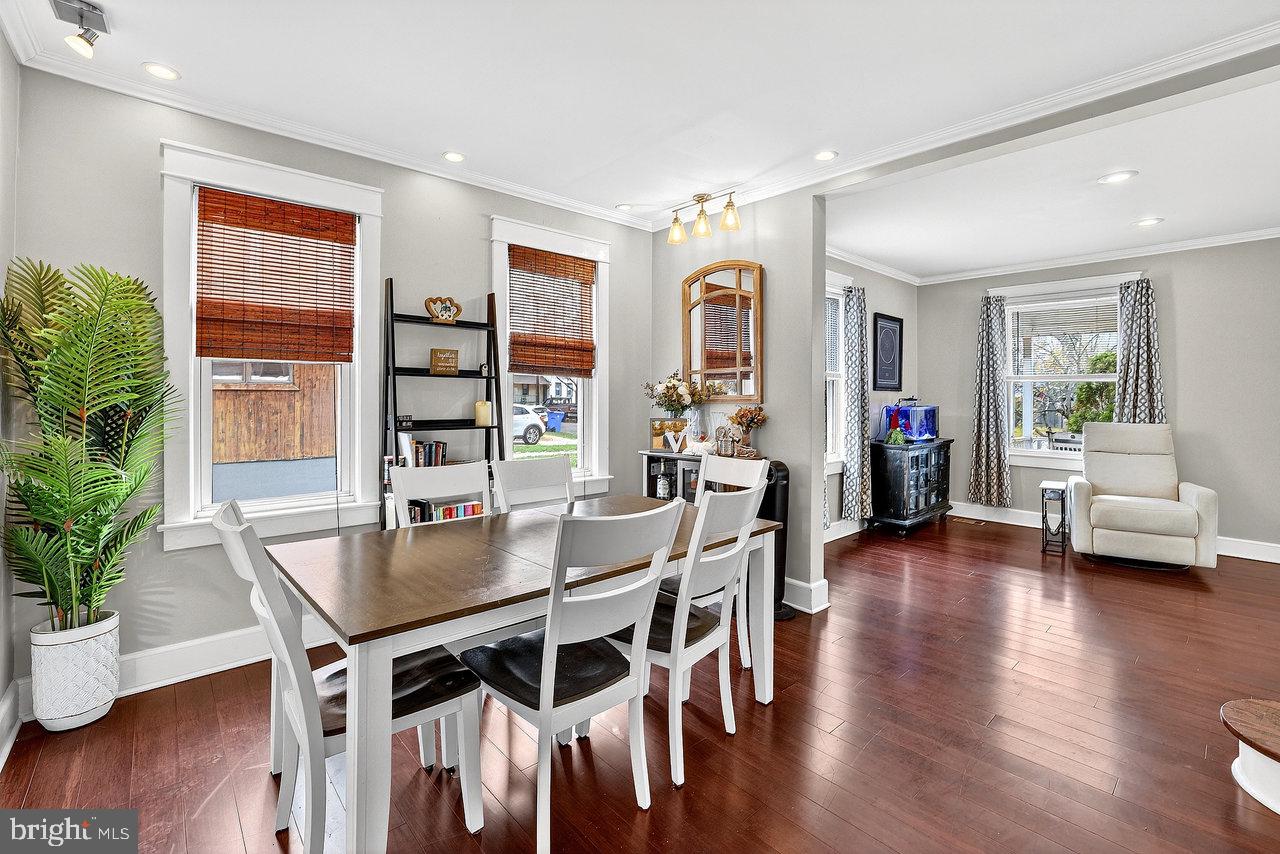512 Spruce Street Delanco, NJ 08075 - Photo 8 of 24 a view of a dining room with furniture and wooden floor