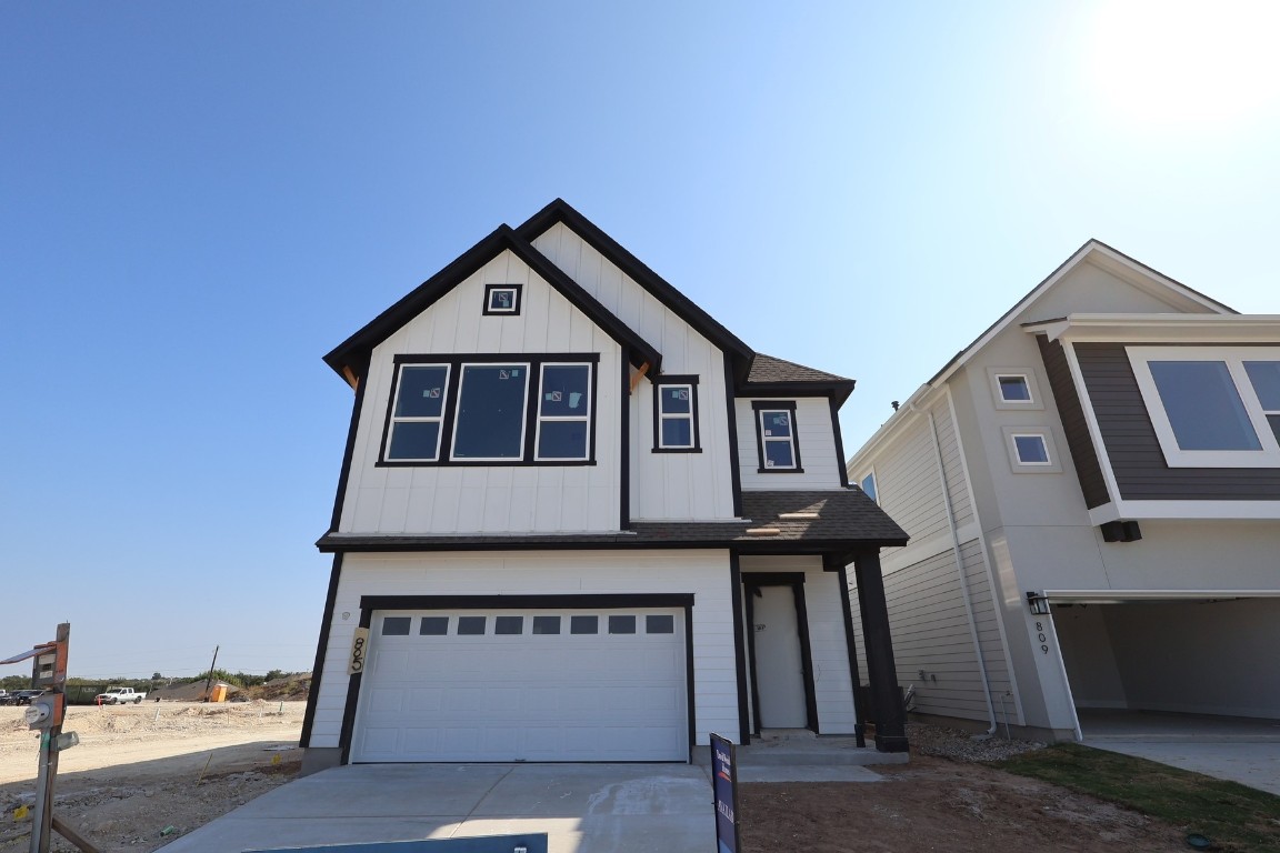 805 Nadal Path Round Rock, TX 78664 - Photo 1 of 17 a front view of a house with parking