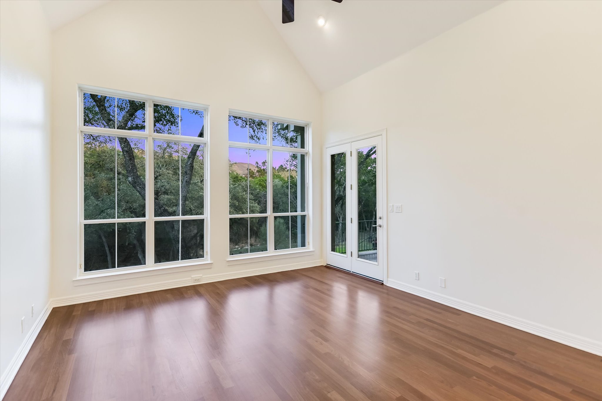 4501 House Of Lancaster Austin, TX 78730 - Photo 19 of 36 a view of livingroom with furniture wooden floor and window