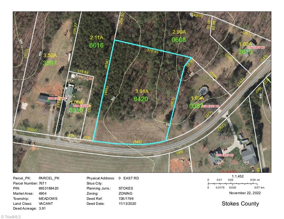 0 East Road Walnut Cove, NC 27052 - Photo 2 of 6 3.91-acres GIS