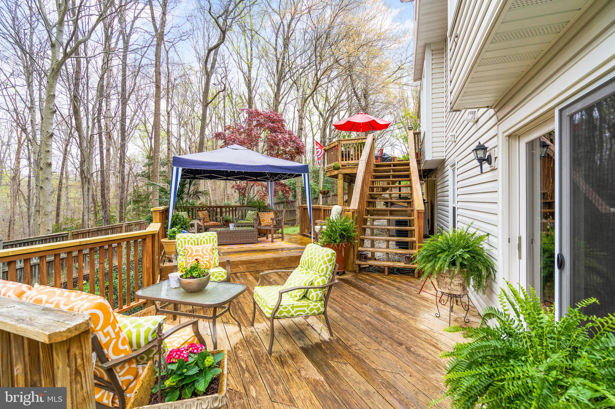7437 Shepherd Ridge Court Springfield, VA 22153 - Photo 44 of 53 Bottom Tier of the gorgeous deck