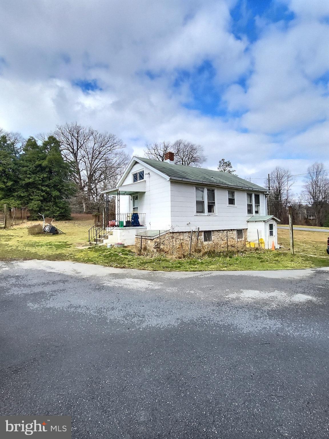 11625 Frederick Road Ellicott City, MD 21042 - Photo 2 of 3 Rear of home and original stone foundation