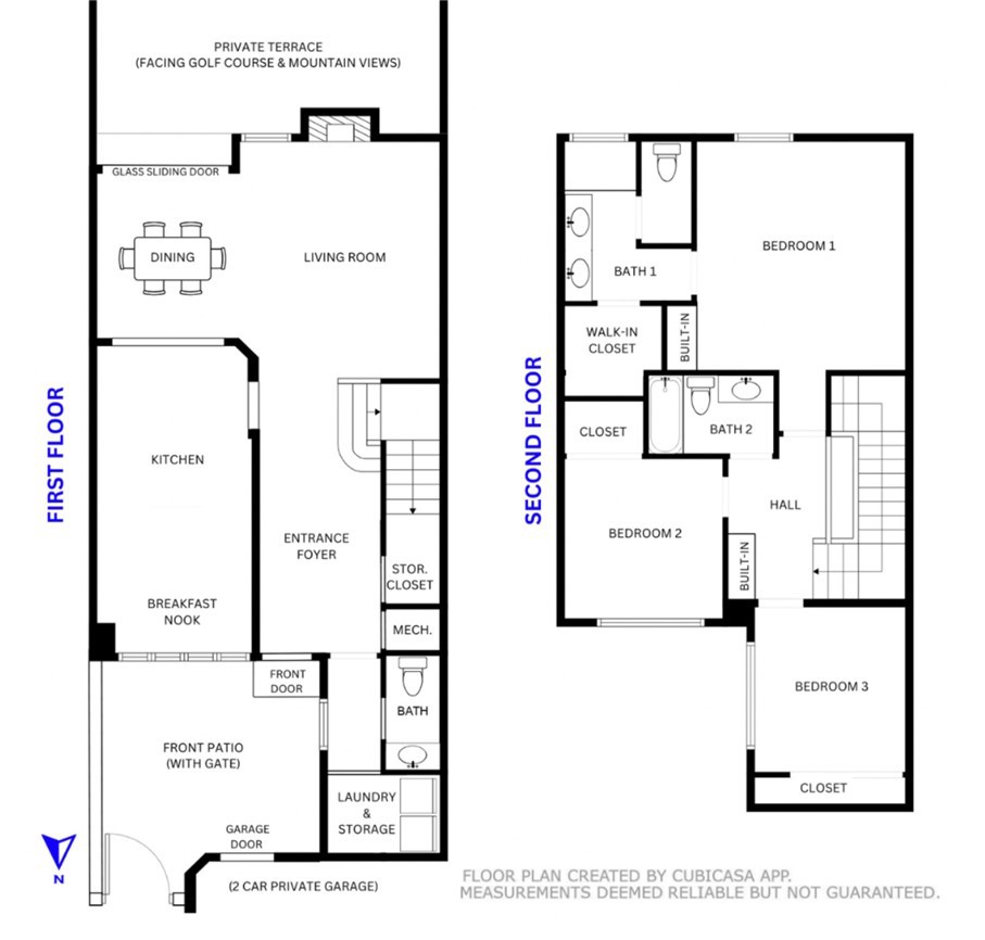 620 Ivywood Lane, Unit F Simi Valley, CA 93065 - Photo 40 of 40 Floor plan (close estimate)