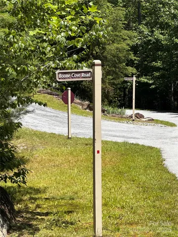a view of a swimming pool with an outdoor space