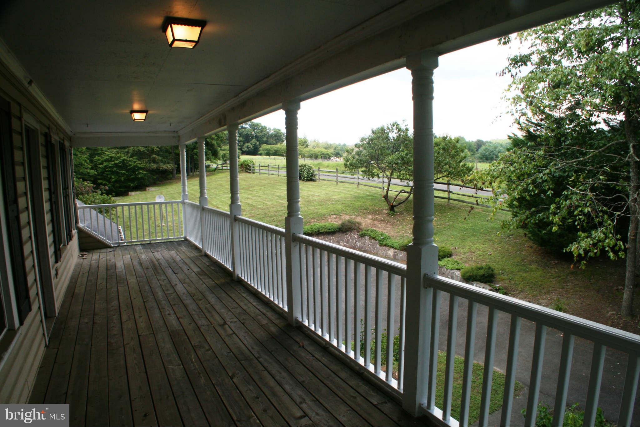 5900 Free State Road Marshall, VA 20115 - Photo 15 of 30 a view of balcony with deck