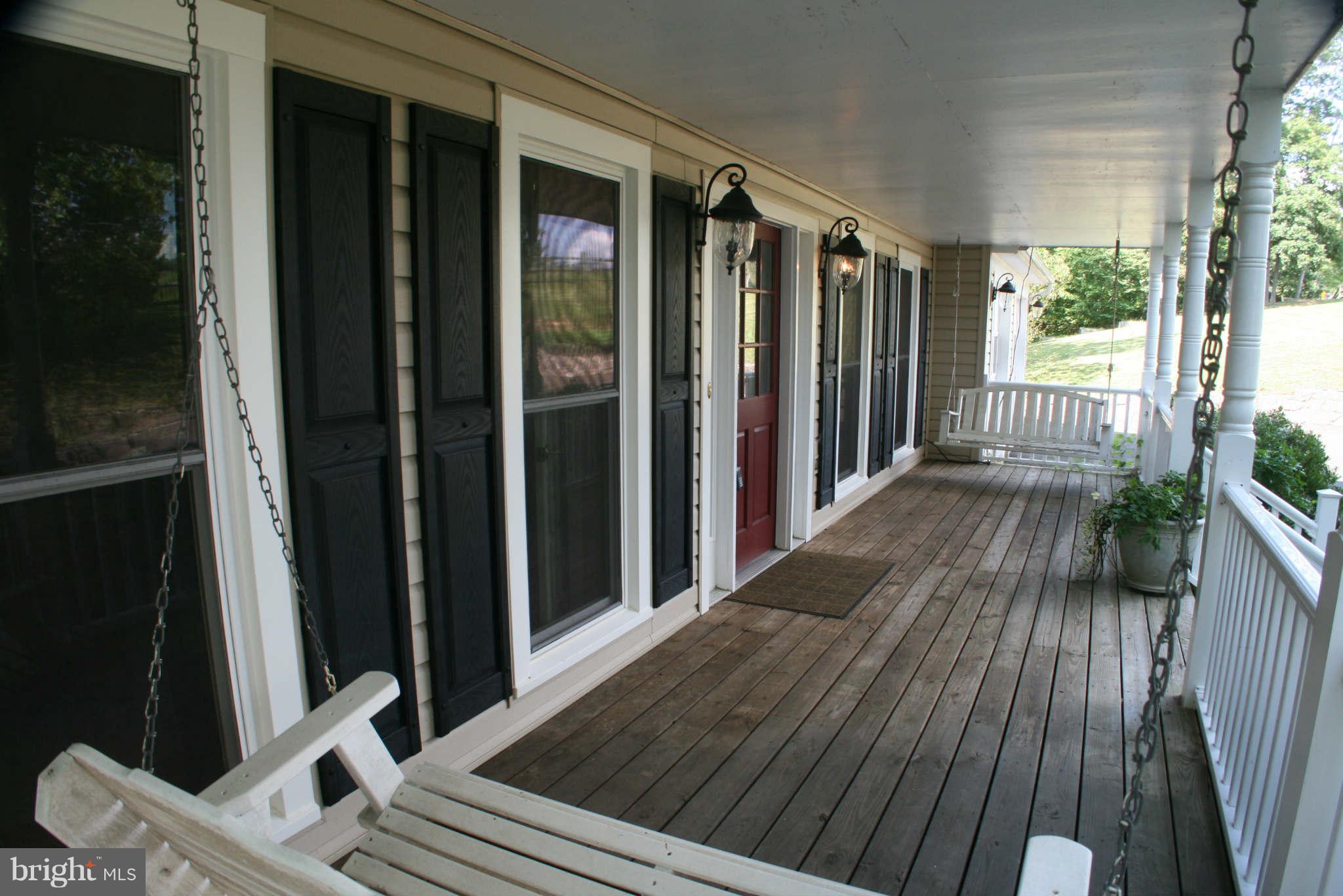 5900 Free State Road Marshall, VA 20115 - Photo 27 of 30 a view of backyard with porch
