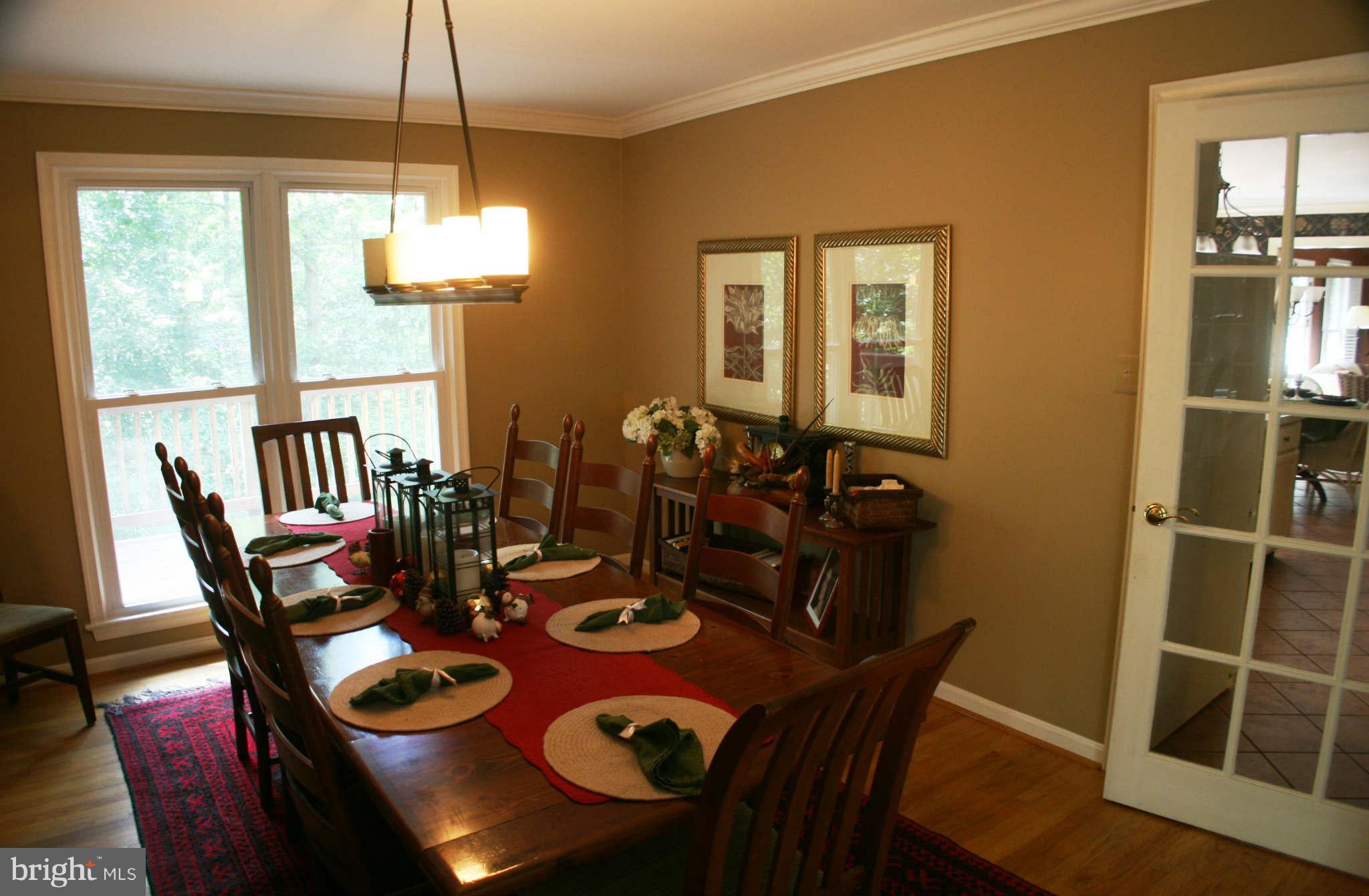 5900 Free State Road Marshall, VA 20115 - Photo 5 of 30 a view of a dining room with furniture window and wooden floor