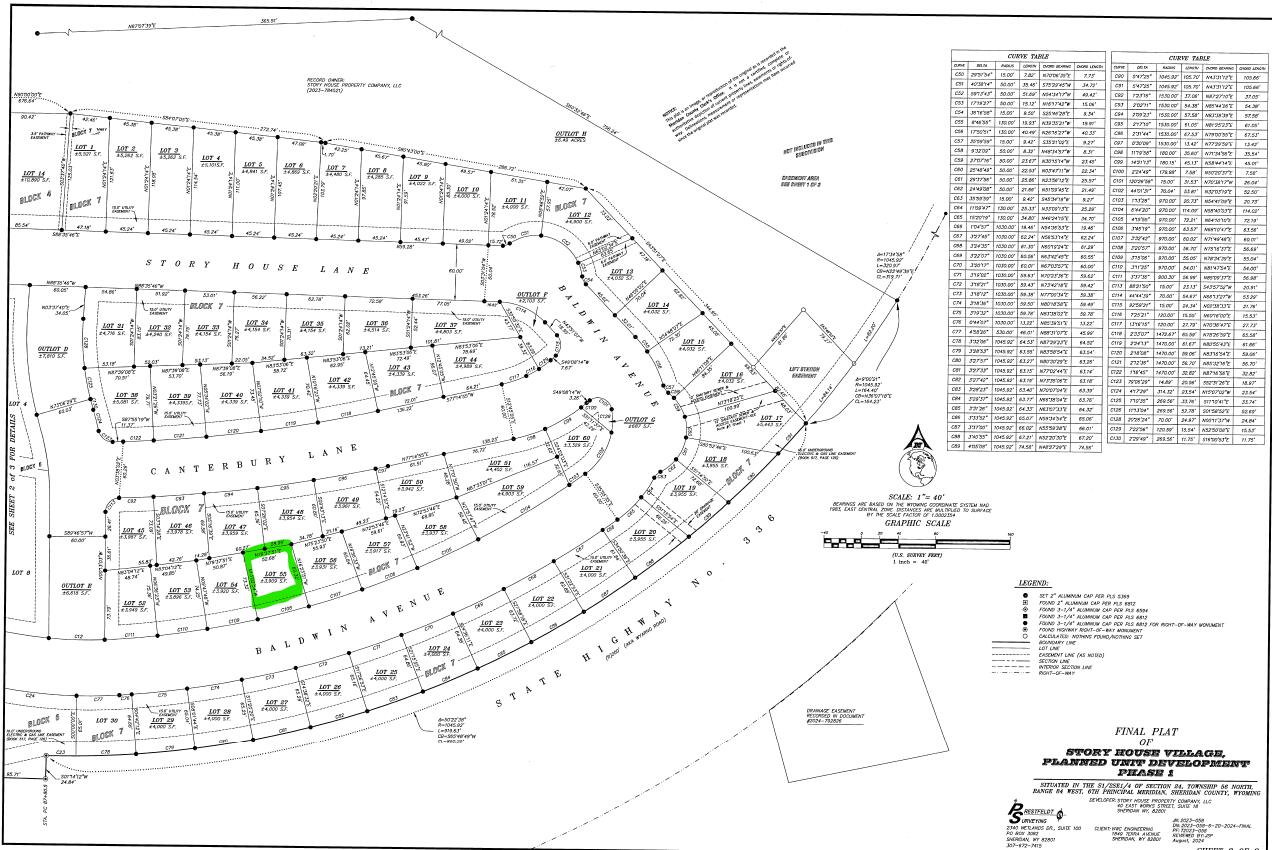 Baldwin Avenue Sheridan, WY 82801 - Photo 58 of 58 Block 7 Lot 55