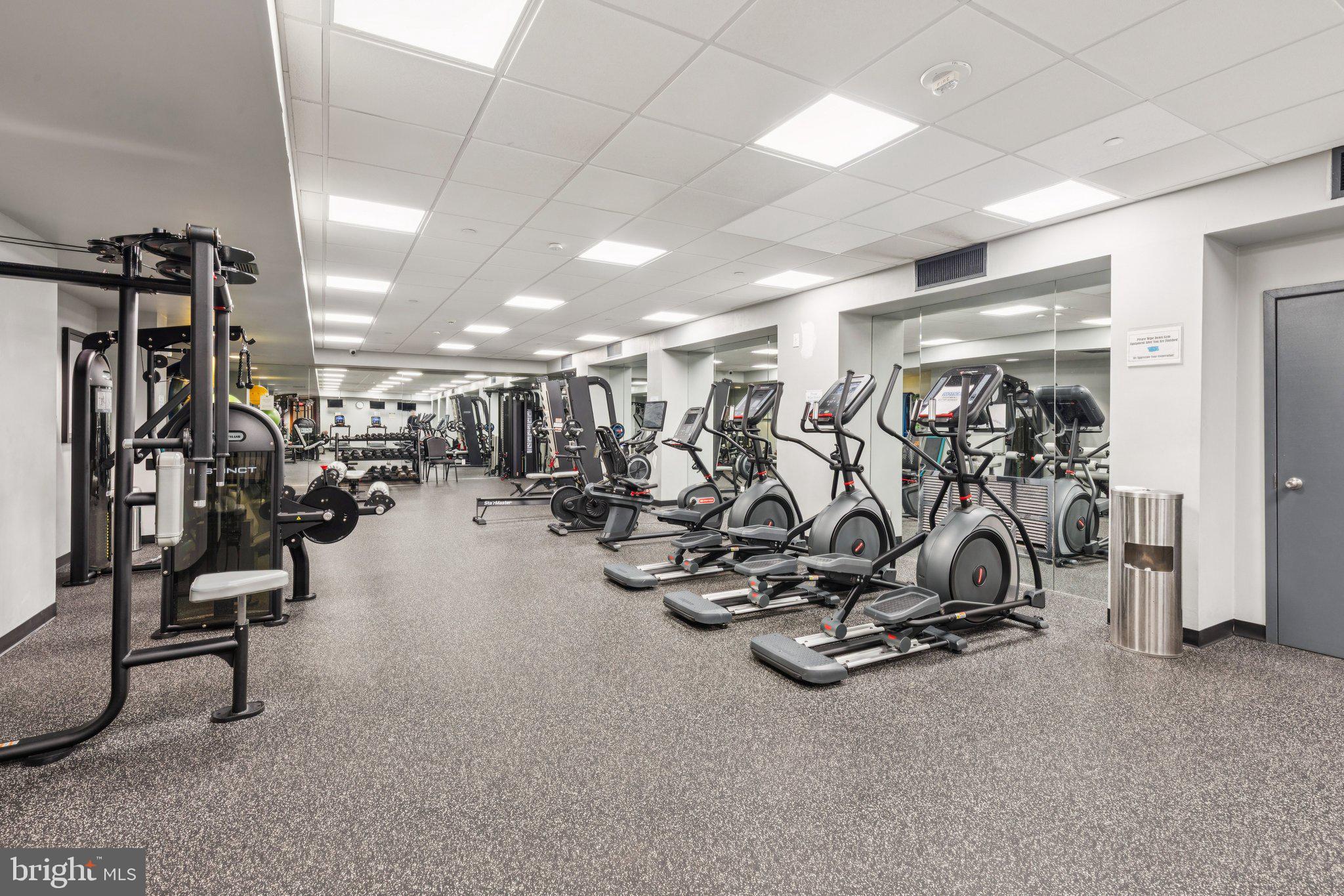 2601 Pennsylvania Avenue, Unit 449 Philadelphia, PA 19130 - Photo 18 of 18 a view of a room with gym equipment