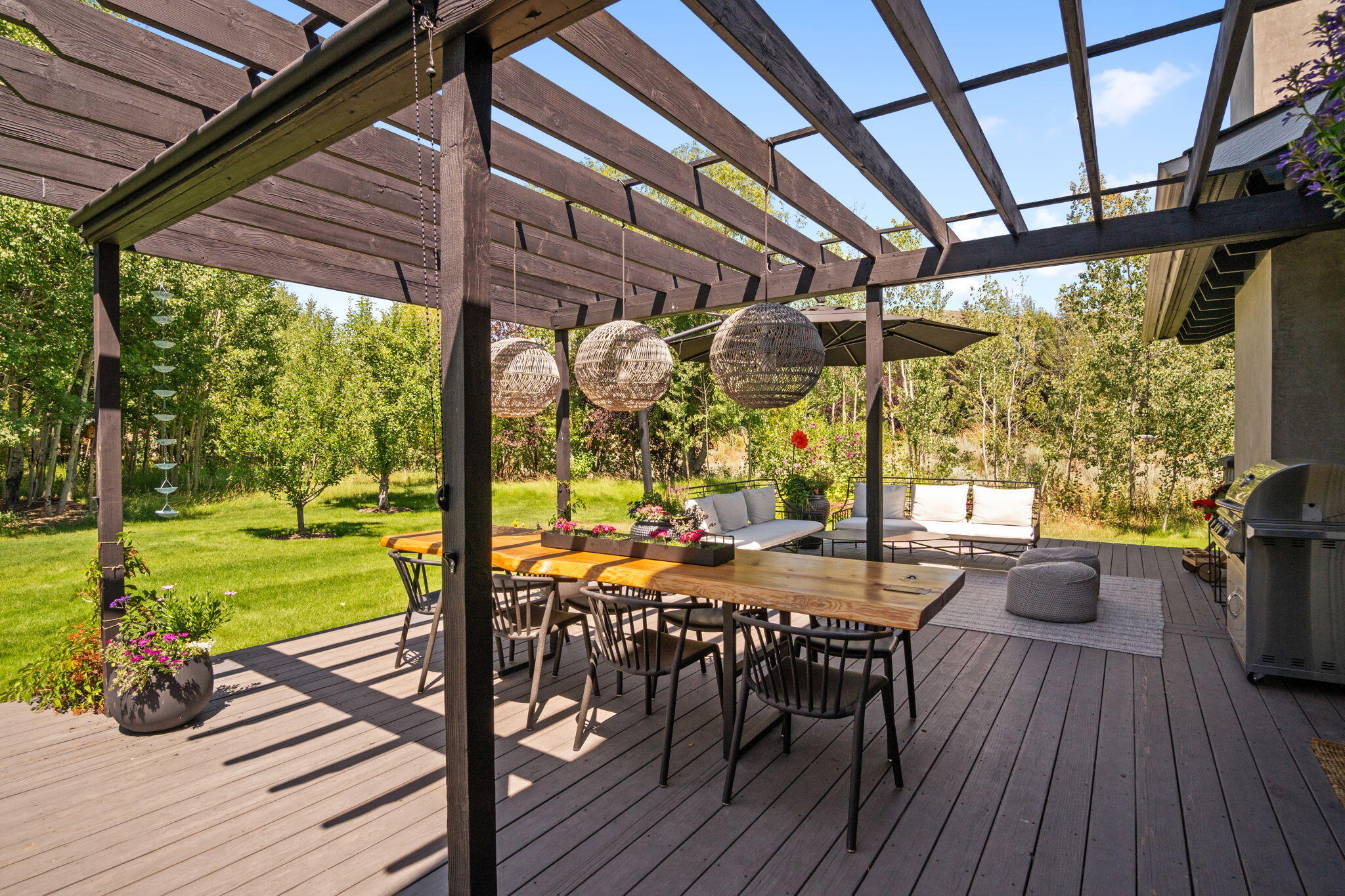 101 Cloverly Lane Hailey, ID 83333 - Photo 35 of 46 Large deck off the kitchen