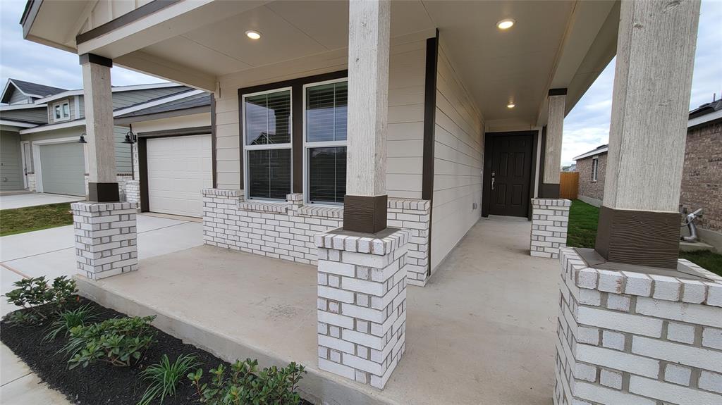 587 Avre Loop Kyle, TX 78640 - Photo 3 of 20 a view of a entryway of the house