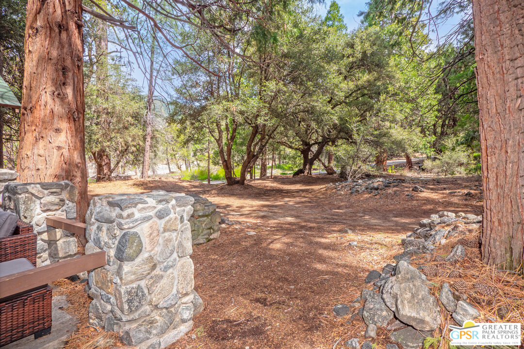 76 7 Oaks Road Angelus Oaks, CA 92305 - Photo 28 of 35 a view of road with large trees