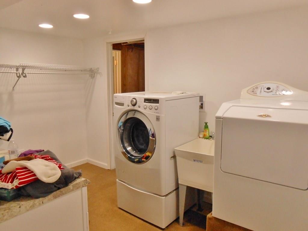 1723 Amity Ridge Road Washington, PA 15301 - Photo 18 of 25 Just finished, equipped laundry with folding counter and storage.