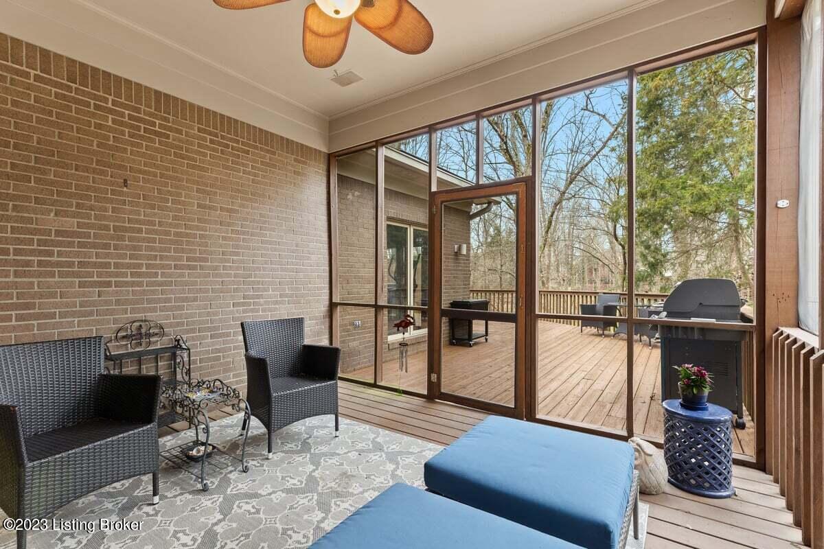 208 Ash Run Road Louisville, KY 40245 - Photo 15 of 53 Screened porch off kitchen