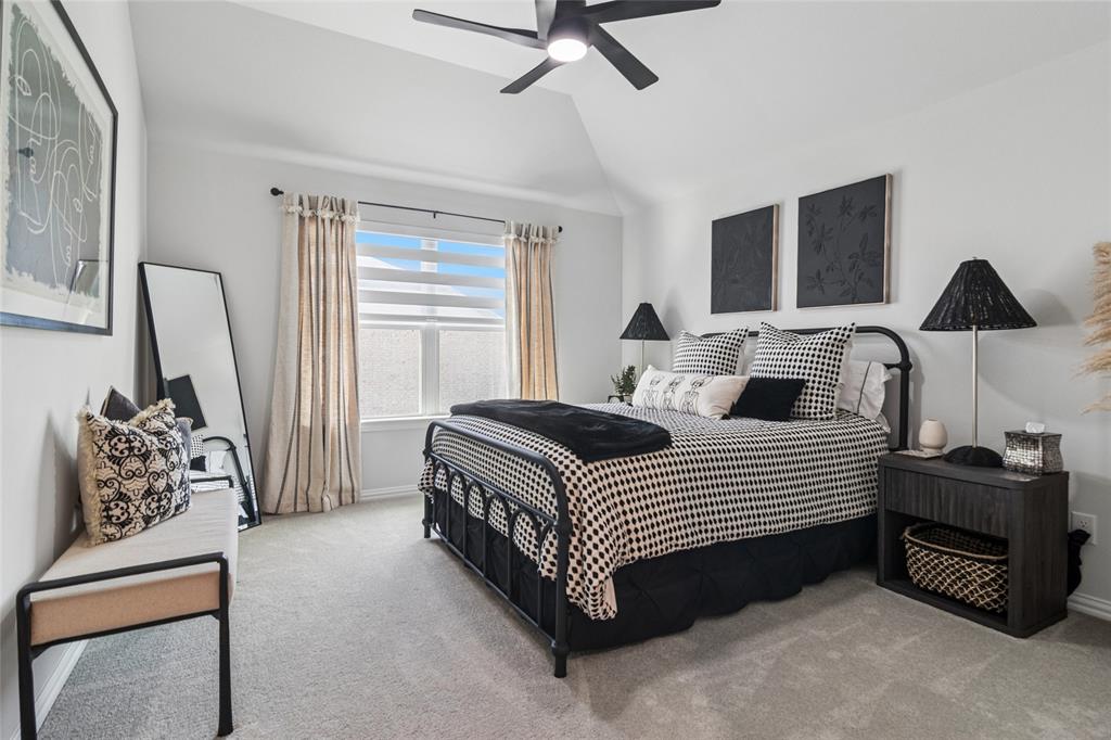 1920 Lotus Court Haslet, TX 76052 - Photo 25 of 40 Fifth bedroom upstairs, en suite bathroom, large walk in closet.