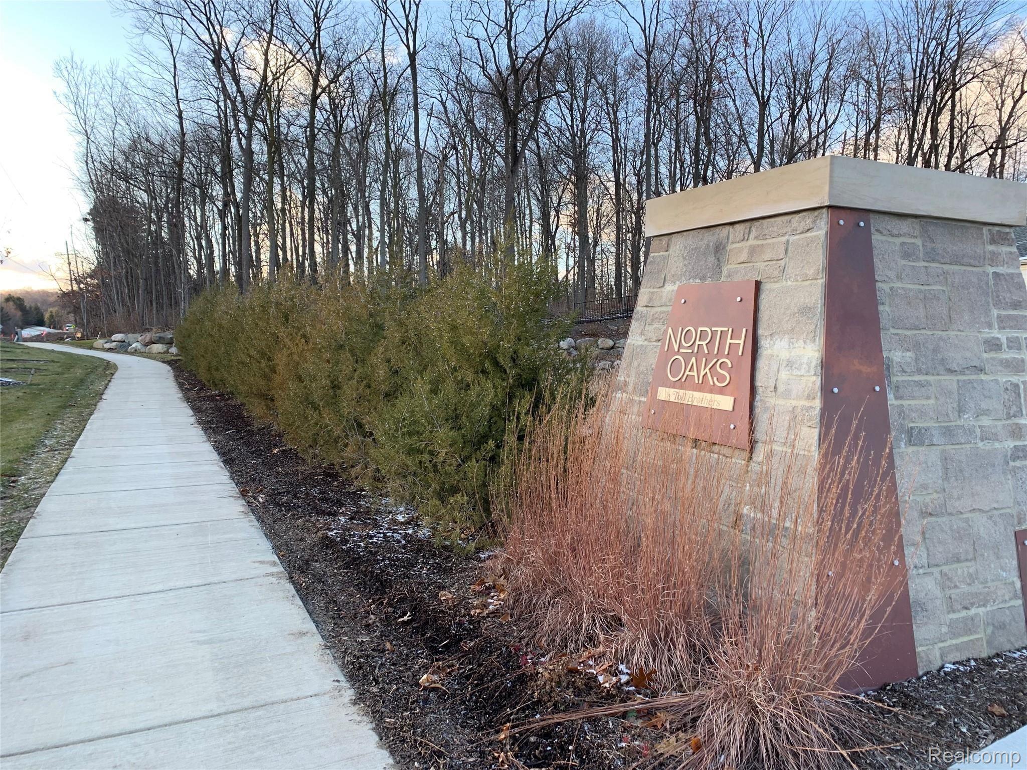 2882 Hardwick Road, Unit 104 Ann Arbor, MI 48105 - Photo 8 of 10 North Oaks monument entrance sign 2.jpg